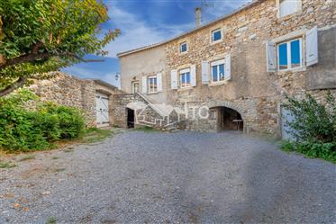 Beautiful Characteristic Farmhouse With Inner Courtyard And Separate Land Parcels Providing River Ac