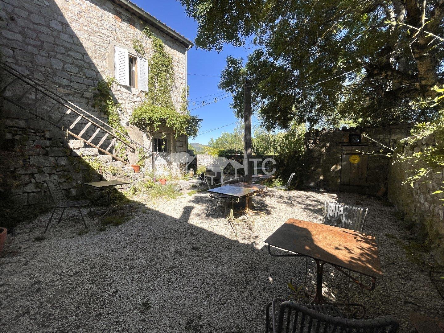 Stone Mas Of 258 m² On 1752 m² Of Attached Land - Near Les Vans