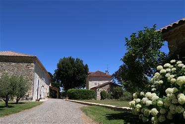Gamle winery stil gård, moderne og luksuriøse