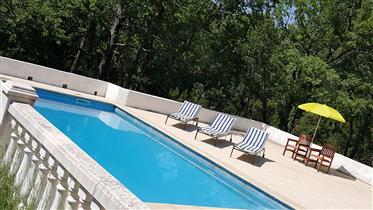 Til salg villa med pool i Provence, Frankrig.