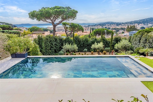 Villa moderne vue mer panoramique à vendre Sainte-Maxime