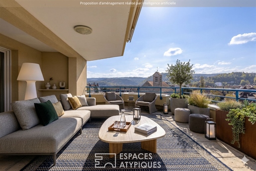 Ático com vista deslumbrante