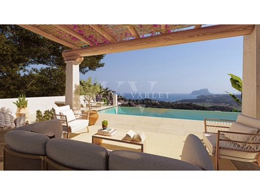 Villa Amantes - Ibizan style with sea views