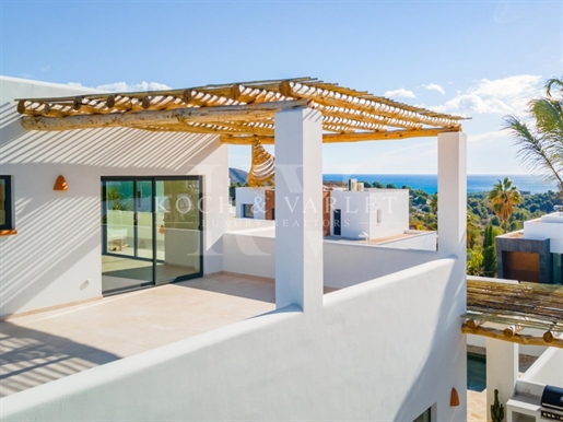 Villa Ca Illetes - Moraira, Ibiza-style, prête à emménager