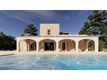 Finca Isabella - Project, luxury rustic house in Benissa