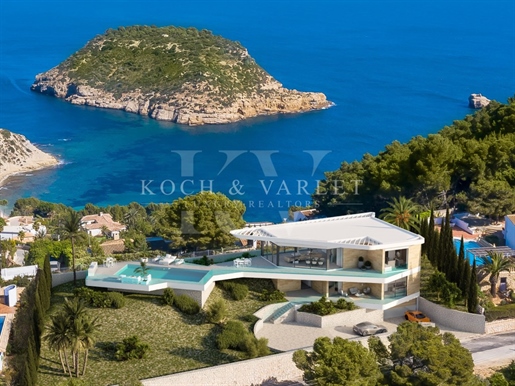 Villa Aguamarina - Luxurious Haven Overlooking Portixoll Sea Views