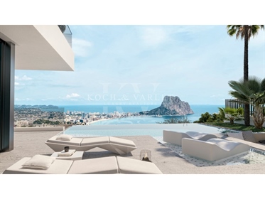 Villa Emerald - Luxusprojekt mit Meerblick in Calpe