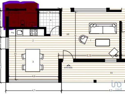 Casa / Villa T3 em Leiria de 88,00 m²