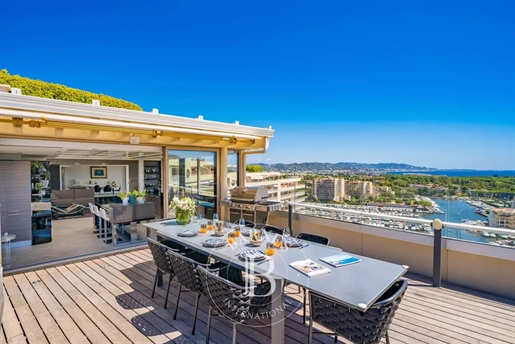 Proche Cannes - Cannes Marina - Exclusif Penthouse Vue Mer Panoramique