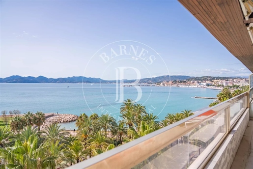 Cannes Croisette - Panoramisch uitzicht op zee - Terras - 3 kamers