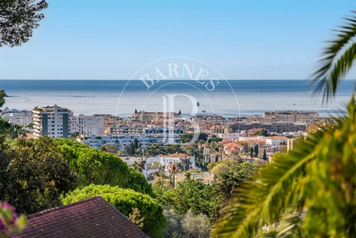 Cannes - Willa Kalifornijska - panoramiczny widok na morze