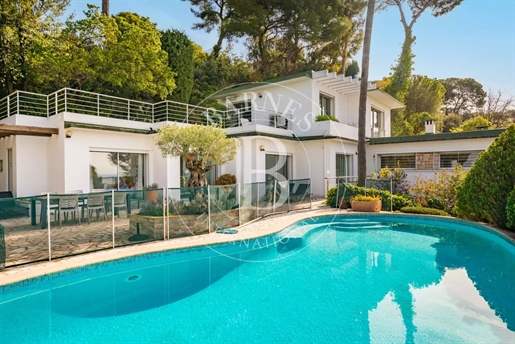 Cannes - Kalifornische Villa - Panoramablick auf das Meer