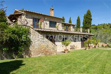 Bauernhaus zwischen Olivenbäumen zwischen Cetona und Sarteano 