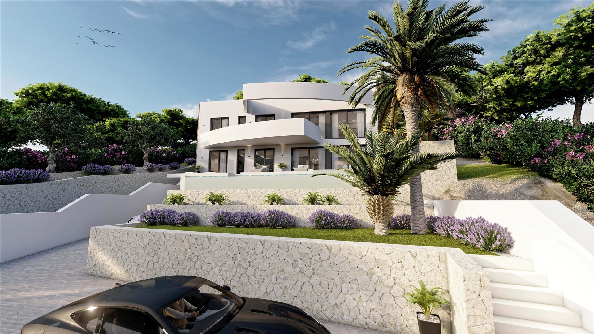 Atemberaubende 308 m² große Luxusvilla in Sierra Altea