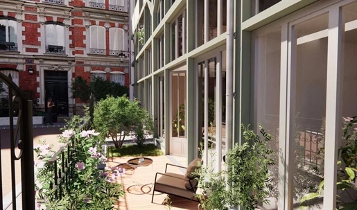 Trocadero / Duplex completely renovated with garden in a quiet cul-de-sac