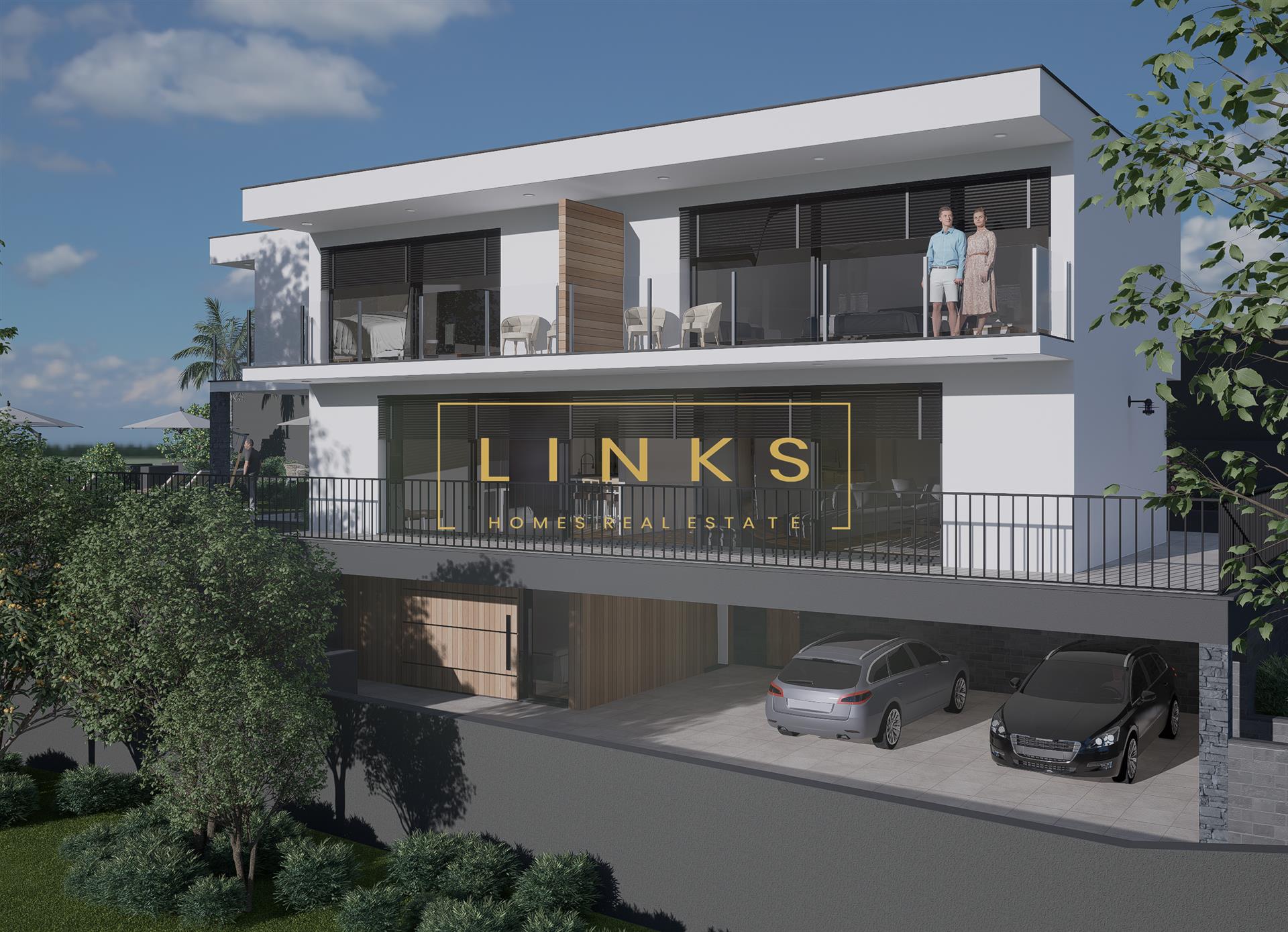 Luxuosa Moradia T3 em Construção com Piscina e Vista Mar no Funchal