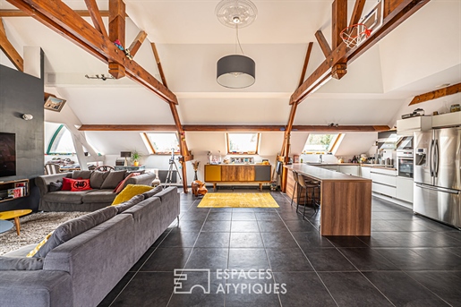 Magnificent loft in the heart of the Saint-Blaise valley