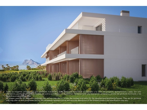 New apartments Alcaidesa with sea and golf views