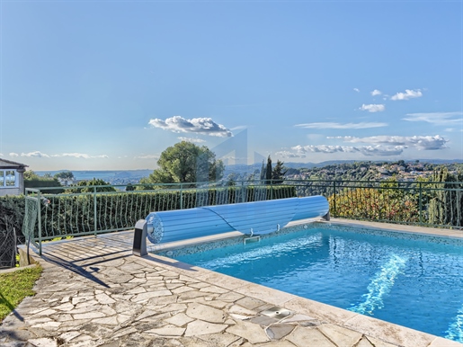 Beautiful 6-room villa with panoramic sea and mountain views - 180 m2 - Cagnes-Sur-Mer - Les colette