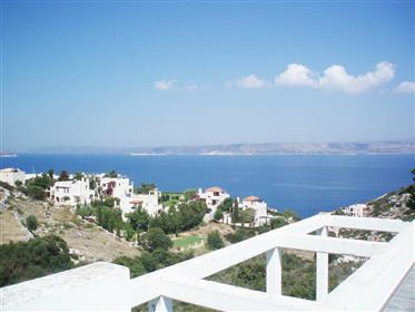 Immobilier à vendre à Hania-Plaka avec vue imprenable sur la mer de Crète