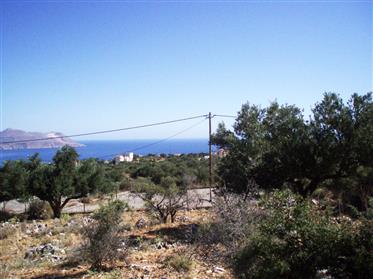 Hania, for sale, plot in Kokkino Horio with stunning views