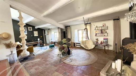 Exclusive In Lourmarin, magnifient village house with terrace.