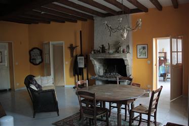 Charming 19th century village house with large plot of land and fantastic views