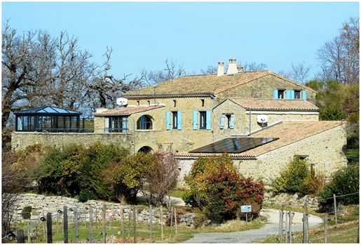 Dieulefit Rochebaudin - Eyzahut (Drôme) - France Property 320 m2 - Annexes 200 m2 - Land 10 000