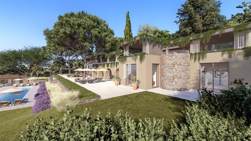 Provençaalse villa met zeer mooi uitbreidingsproject in Gassin