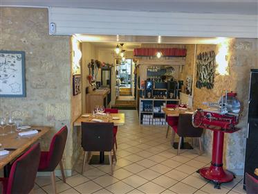 Idyllisch gelegen restaurant Dordogne