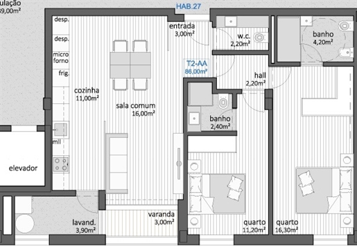 Wohnung 2 Schlafzimmer Verkaufen in São Mamede de Infesta e Senhora da Hora,Matosinhos