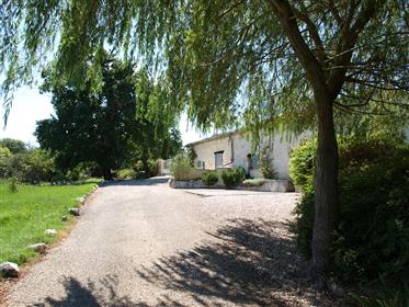 Quietly located and fully renovated old barn with private pool and pigeonnier
