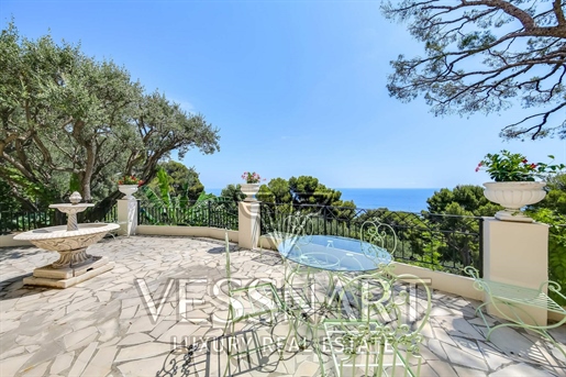 Awesome apartment with large terrace in Cap d'Ail with sea view
