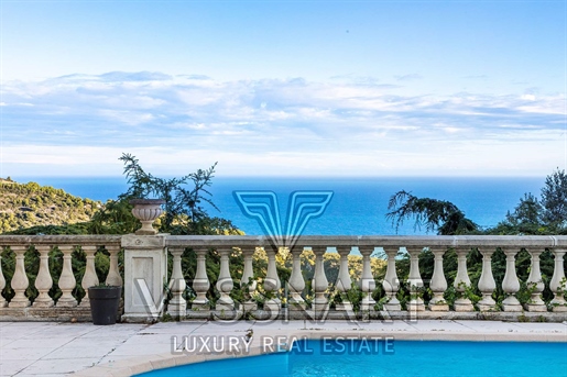 Villa confortable avec vue mer panoramique, très beau potentiel