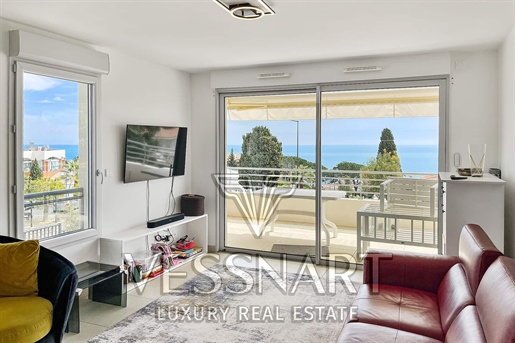 Prachtig appartement met uitzicht op zee in de buurt van Monaco