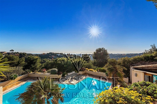 Villa californienne avec la vue mer panoramique