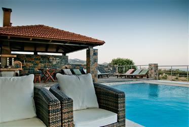 Detached 4 Bedroom Villa. Agios Nikolaos Resort - East Crete
