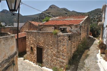  Каменна къща с изглед към морето близо до Елунда Ризорт - Източен Крит
