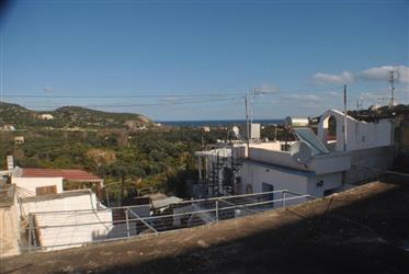  Деревенский дом с видом на море для ремонта - Восточный Крит