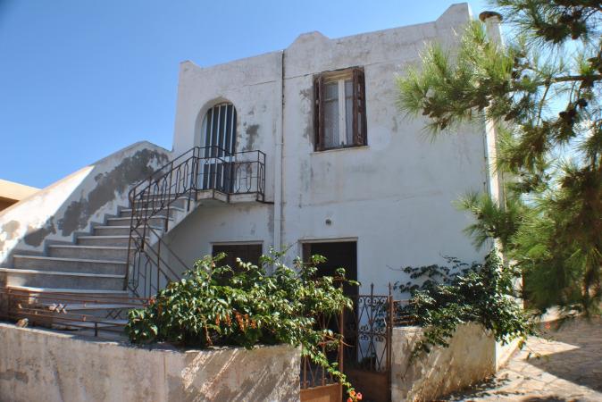 Fristående hus.  Havsutsikt-Milatos, Östra Kreta