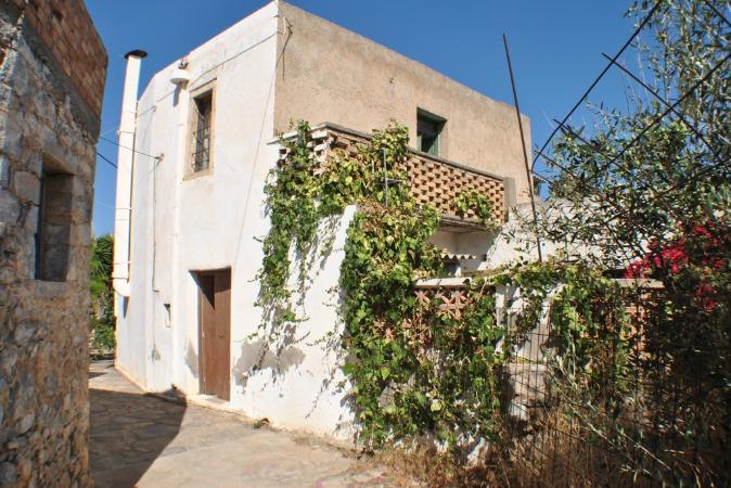 Fristående hus.  Havsutsikt-Milatos, Östra Kreta