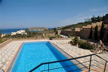  Luxury New Villa Overlooking Spinalonga Island - East Crete