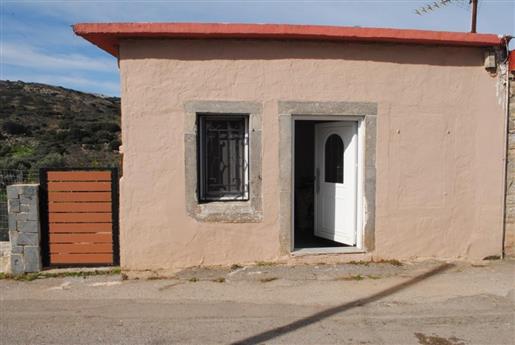  Hus med 2 sovrum och trädgård. Lantligt läge - Östra Kreta