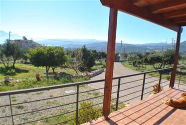 Detached Home with Panoramic Views on 6,000m2 Plot - East Crete
