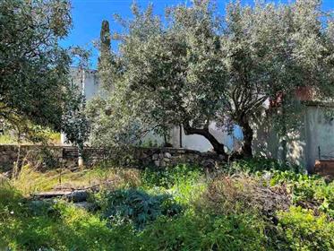  Maison en pierre avec jardin. Projet de rénovation à Milatos. Vue sur la mer - Crète orientale