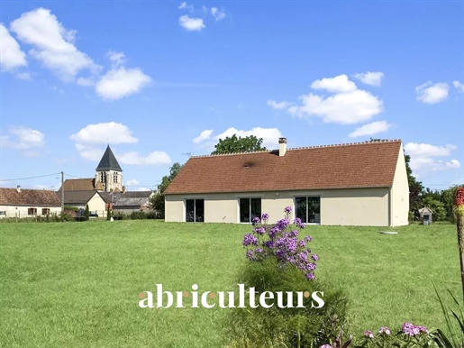 Freville-Du-Gatinais - Recent House - 153 m2 - Building Plot - € 195.000