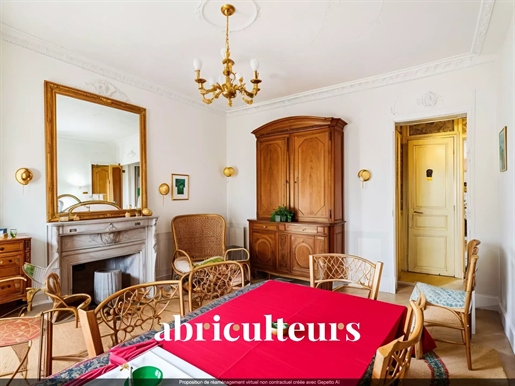 Paris 16 - Eglise D'auteuil – Appartement Familial – 4 Pieces – 2/3 Chambres – 94 M2 – 935 000 €