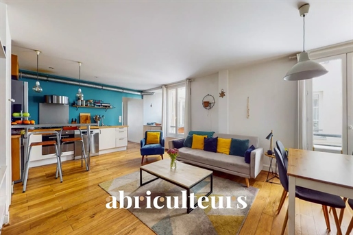 Paris 11 / Saint-Ambroise - Apartamento - 2 assoalhadas - 1 quarto - 48 m2 - 549.000 €