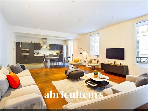 Paris 11th - Folie Mericourt- Lejlighed- 4 værelser - 3 soveværelser- 106M2- 1 184 000€