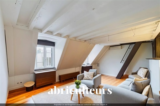 Apartamento -1 habitación -1 dormitorio - Paris 2nd / Sentier